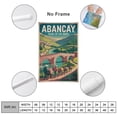 thumbnail image 2 of Vintage City Travel Poster of Abancay Peru with Andes Slopes And Peaceful Views Print Poster, 2 of 8