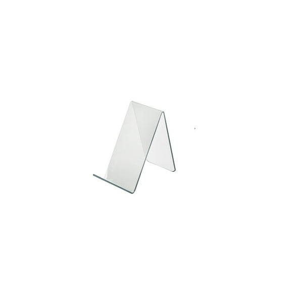 Azar 4 1/8"(H) x 2 1/2"(W) x 5"(D) Acrylic Easel Display 10/Pack 515415