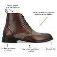thumbnail image 5 of Thomas & Vine Mens Jarett Wide Width Tru Comfort Foam Lace-up Wingtip Ankle Boot, 5 of 7