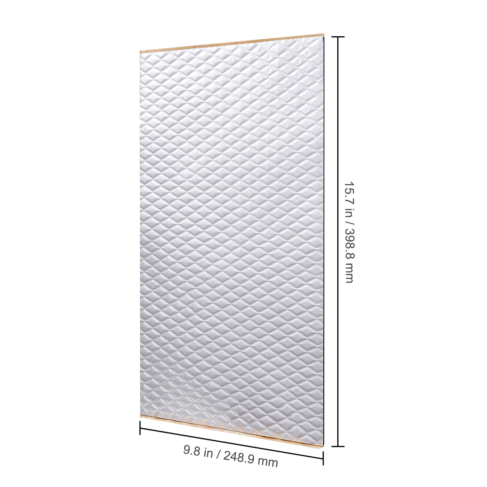 SKYSHALO Vehicle Noise Insulation Mat, 80 mil 36 sqft, Butyl Auto Sound Barrier, Reduces Car Noise and Vibration for Enhanced Comfort