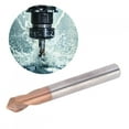 thumbnail image 2 of Coated Drill, Easy To Install Portable Spotting Drill, Two Styles Available For Steel Processing Fine Turning Of Milling Machine Industry Use D6 X 50 X 2T X 90°,D5 X 50 X 2T X, 2 of 8