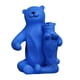 thumbnail image 1 of Moyic Adornos Decoración Estatua Oso Polar Titular de dibujos animados Estante de vino Personaje Artesanía Muebles Gabinete Recuerdos Hogar Decoración del hogar Azul Moyic HA078829-03, 1 of 6