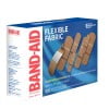 Band-Aid Brand Flexible Fabric Adhesive Bandages, Assorted, 100 ct (Pack of 6)