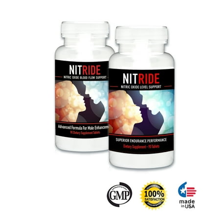 Nitride Premium Nitric Oxide Booster, NO2, L Arganine, Performance - 180 ct