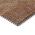thumbnail image 3 of Addison Rugs Mayfield Premium Machine Washable Transitional Stripes Copper Round Rug, 8' x 8', 3 of 5