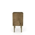 thumbnail image 6 of Manhattan Comfort Liberty Mid Century - Modern Nightstand 1.0 with 1 Cubby Space and 1 Drawer in Rustic Brown, 6 of 9
