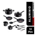 thumbnail image 1 of Batería de cocina T-fal Easy Care 14pz Negra, 1 of 4