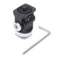 thumbnail image 2 of Adaptador de Soporte de Zapatilla de Calzado, 1/4 de Pulgada de Alta Resistencia A Prueba de Óxido de ÓXido mini Cabezón de Balón Conllave para el Monitor para el obturador, 2 of 7