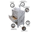 thumbnail image 4 of Gabinete De Baño Con Llave Y Lavabo Minimalista ROY, 4 of 6