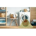 thumbnail image 2 of Ahgly Company Machine Washable Indoor Rectangle Transitional Dark Bisque Brown Area Rugs, 8' x 12', 2 of 7