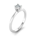 thumbnail image 4 of G/SI 1/5ct Diamond Solitaire Engagement Ring in Sterling Silver, 4 of 5