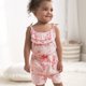 thumbnail image 1 of Gerber romper niña color rosa 2 a 5 años 100% algodón verano cómodo fresco, 1 of 4