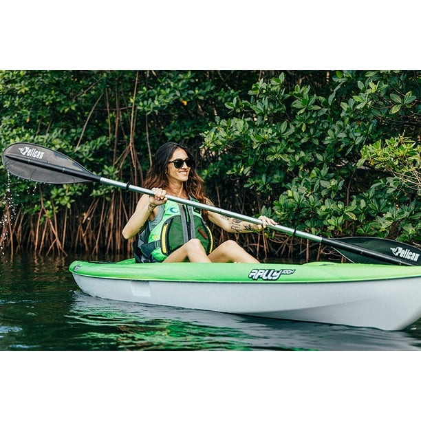 Pelican Aluminum Kayak Paddles 87-Inch / 220cm for Kayaking Boating - Tough  & Lightweight 3 Colors, Black, Lime 