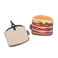 thumbnail image 2 of Creative Home Set of 2 (One Pair) Neoprene Oven Mitt Heat Resist Kitchen Gloves with Hamburg Design, 2 of 10