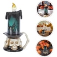 thumbnail image 2 of 1 Vela Electrónica Mesa Led Lámpara De Té Candelabro Decoración Calabaza Lámpara Led Vela Led De Halloween Vela Falsa Vela Prop Vela De Halloween, 2 of 5