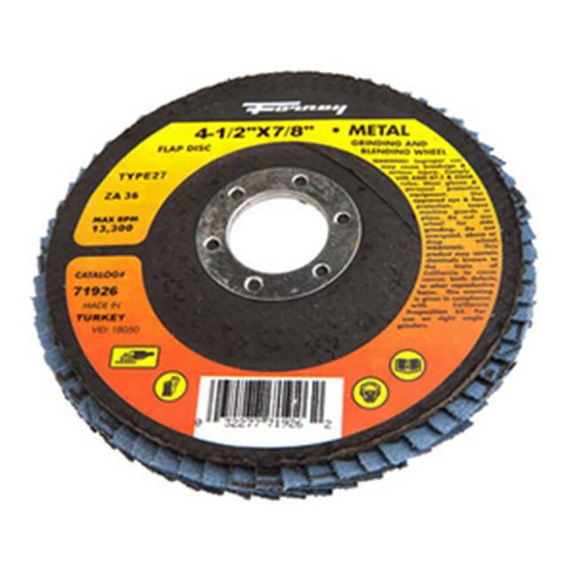 Forney Industries Inc 71926 Type de Clapet à Disque27 36Grit - 4,5 Po