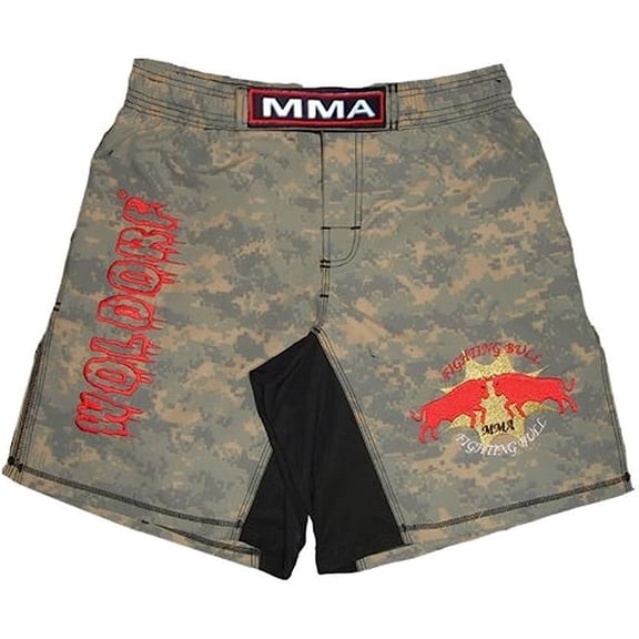 Woldorf Desert Cameo Shorts Size S Martial Arts, Sparring Fitness, Soft Fabric, Grappling Shorts, Kickboxing Shorts, Fighting Shorts, Muay Thai Training Shorts