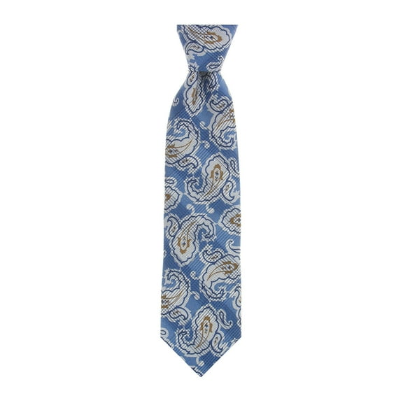 Michelsons of London Men's Blue Paisley Tie