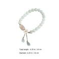 thumbnail image 2 of Pulsera de jade, pulsera de piedra, pulseras elásticas, pulsera de protección para mujer, 2 of 7