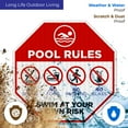thumbnail image 5 of Pool Rules Sign, Pool Sign,, 5 of 8