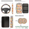 thumbnail image 7 of KUIFORTI Daisy Colorful Car Seat Covers All-Season Protection 14 Pack Car Accessories Full Set for Women Men Universal fit for SUV,Van,Saden,Truck Elastic Fabrics Easy Installation, 7 of 7