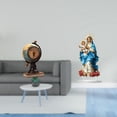 thumbnail image 2 of Reloj De Mesa Con Figura De Globo Terráqueo Moderno Y Decoración De Escritorio Acrílica 2D. Adorno Artesanal único De Colección Para Oficina, Estante, Dormitorio, Armario, Hogar, Chimenea., 2 of 8