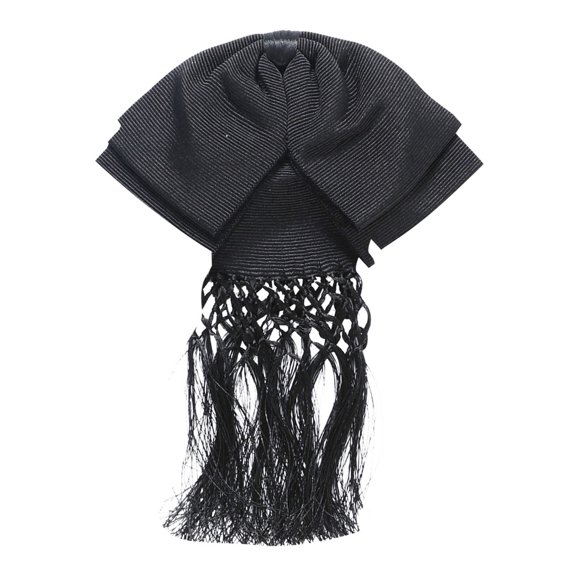 Mexican Charro Bow Tie 85% Articela, 15% Polyester Black 601638