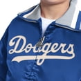 thumbnail image 3 of Youth Starter  Royal Los Angeles Dodgers The Captain Jr. Cooperstown Collection Full-Zip Varsity Jacket, 3 of 3