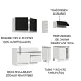 thumbnail image 4 of Cocina Integral Completa Modular Madesa Parma 220cm BN 03, 4 of 10