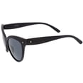 thumbnail image 4 of zeroUV - Women's Mod Oversize Horn Rimmed Cat Eye Sunglasses 52mm - 52mm, 4 of 5