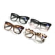 thumbnail image 3 of Gafas de lectura anti luz azul, gafas comunes de montura grande europeas y americanas, gafas de lectura para personas de mediana edad y mayores, gafas de lectura para mujeres, 3 of 5