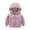 Light purple, variant on BULLPIANO Kids Boys Girls Warm Coat Hooded Thick Jacket Kids Baby Winter Snowsuit Puffer Outerwear 2-7Y
