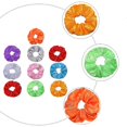 thumbnail image 4 of 10Pcs Glowing Hair Rings Decorative Hair Tie Festival Headdress Random Color, 4 of 4