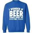 thumbnail image 2 of OXI Crewneck Sweatshirt - Casual Sweatshirts for Men's and Women Fleece Sweatshirt Long Sleeve, 2 of 2