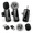 Dark Black, variant on 4 Pack Black Wireless Lavalier Microphones for Android Camera and Mobile Devices