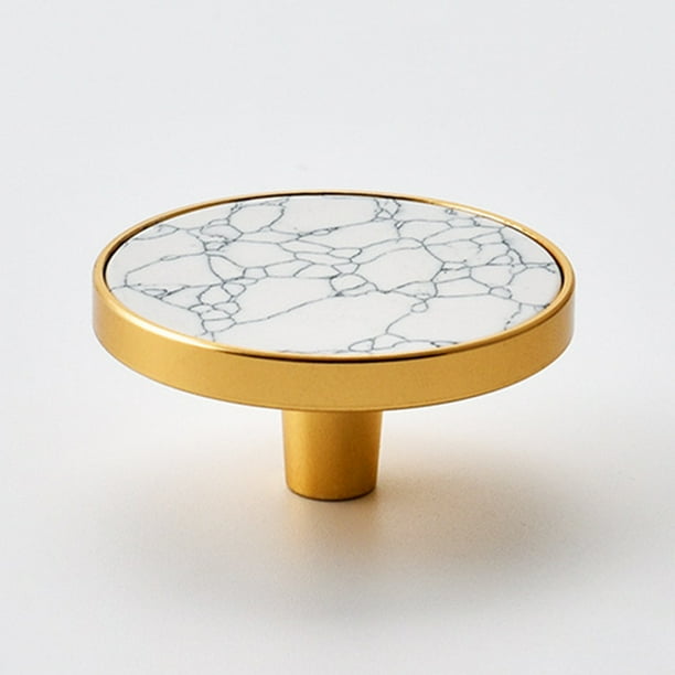 Modern Ceramic Round Dresser Drawer Knobs Pull Handle for Decoration