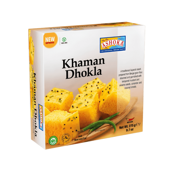ASHOKA FROZEN KHAMAN DHOKLA, 275G, ASHOKA FROZEN KHAMAN DHOKLA, 275G