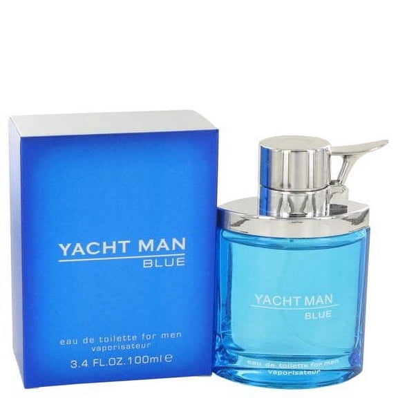 Yacht Man Blue Eau De Toilette Spray By Myrurgia 3.4 Oz (Pack 2)