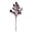 White, variant on Burgundy Christmas Ball Picks, 17.32in Decorative Ornament Spray with Plaid Ball Accents for Xmas Tree Wreath Floral Arrangement Decor