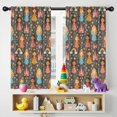 thumbnail image 5 of Blackout Kids Curtains,Colorful Princess Castle Pattern Childrens Insulated Curtains Set Of 2,Bedroom Essentials,Toddler Room Decor 42"x54", 5 of 5