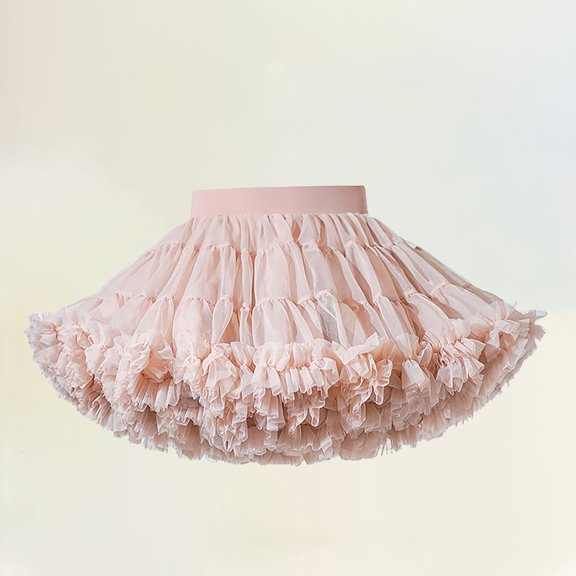 Tutu Dresses for Kids Girls Khaki Tutu Fairy Dress Pageant Skirt for Girls Ballerina Dress up for Girls Children's Day Skirt Girls