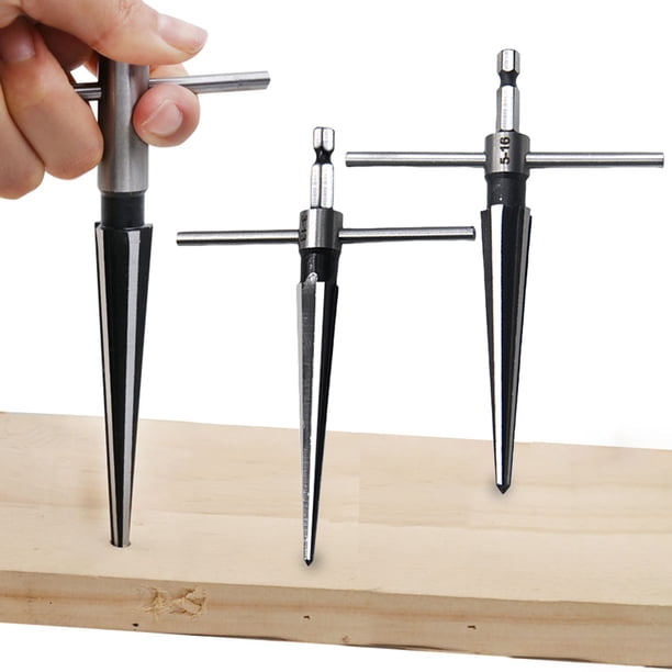 Escariadores Cónicos Para Pasadores De Puente de 6 chaflanes estriados para agujeros de hundimiento cónicos/chaflanes/tornillos