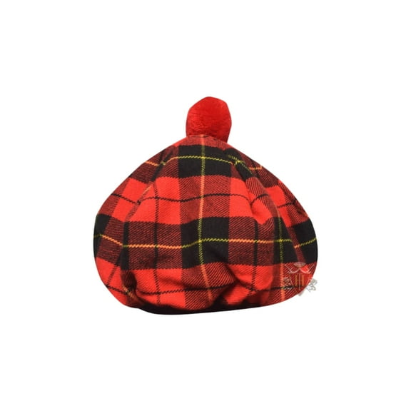Scottish Tam O' Shatner Hat in Traditional Wallace Tartan