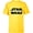 Yellow, variant on Star Wars The Rise of Skywalker Movie Logo - Short Sleeve T-Shirt for Kids - Customized-White