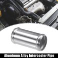 thumbnail image 3 of 2 Set OD 1.5" 38mm Length 3" 76mm Aluminum Alloy Tube Intercooler Pipe Straight Silver Tone for Car, 3 of 6
