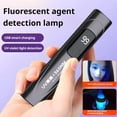 thumbnail image 4 of 400 Lumen 365Nm Uv Flashlight, Portable Rechargeable Blacklight Torch With High Precision Detection Function, Ultraviolet Light For Cash Verification, Fluorescent Agent Detection,, 4 of 6