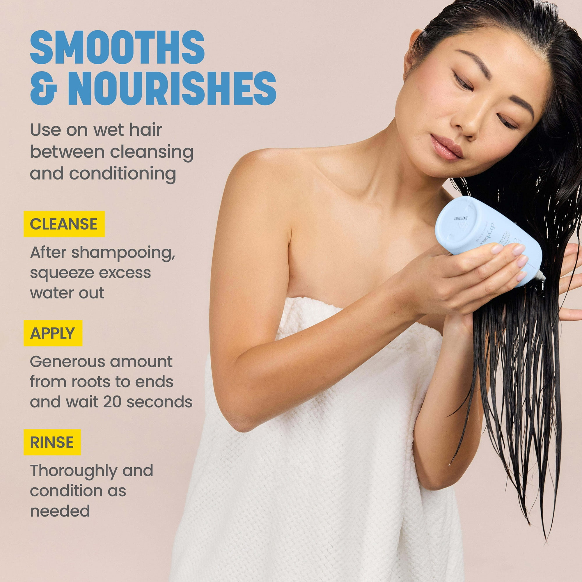 Drybar Liquid Glass Instant Hair Glossing Rinse Hair Care, 8 fl oz