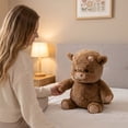 thumbnail image 5 of Highland Cow Stuffed Animal Weighted Stuffed Animal, Adorable Furry Soft Toy - Stress Relief Emotional Comfort Gift For Kids Adults, 23.7IN, 5 of 7
