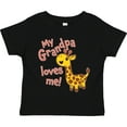 thumbnail image 3 of Inktastic My Grandpa Loves me- cute giraffe Boys or Girls Toddler T-Shirt, 3 of 5