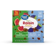 Great Value Sour Raisins Multi-Pack, 20 Count